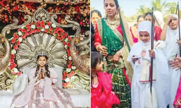 Young Indian diamond heiress loses multi-million-dollar fortune as she enters monkhood 