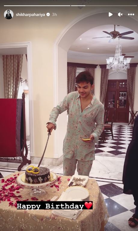 Janhvi Kapoor and rumored boyfriend Shikhar Pahariya wish Veer Pahariya birthday