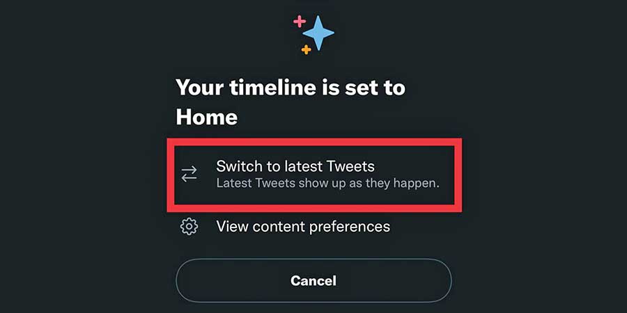 Twitter for web will now stay on your preferred timeline