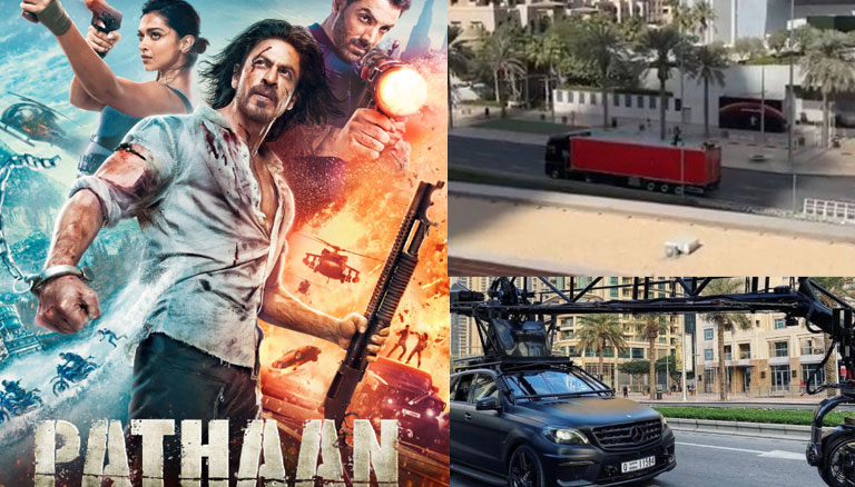 Pathaan becomes first film to shoot a scene at Burj Khalifa Boulevard