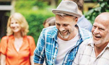 Laughing improves health & wellbeing