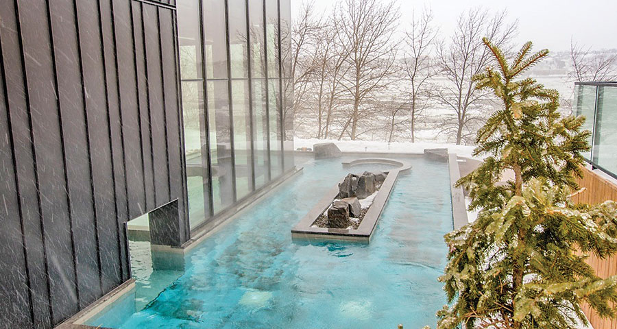 A look inside the luxurious Strøm Nordique Spa