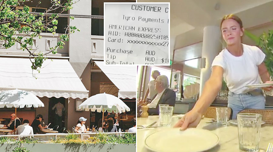 Melbourne waitress earns whopping $10,000 in tip from mystery customer