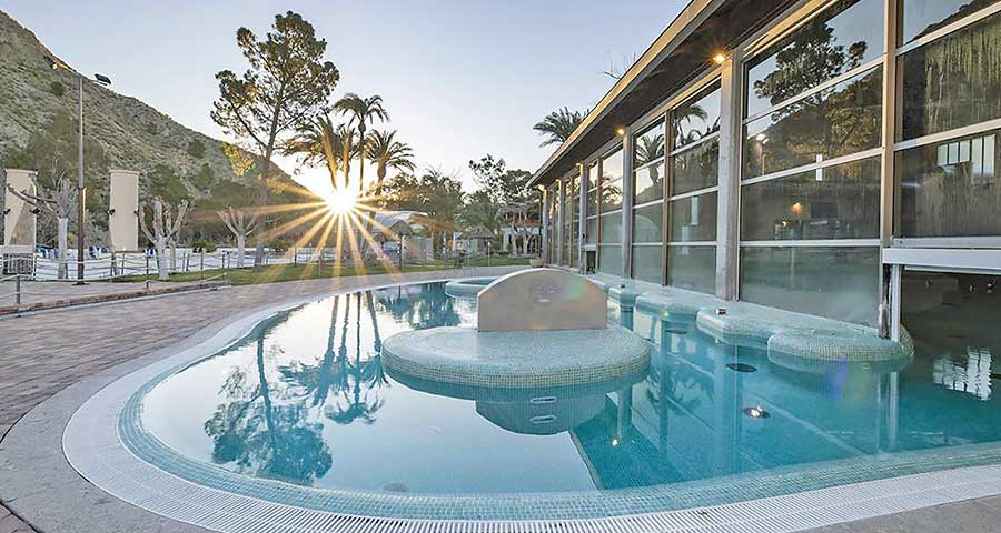 Inside the lavish Balneario de Archena spa in Murcia