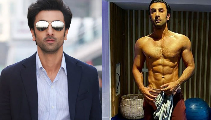Ranbir Kapoor looks dashing as he flaunts his toned abs in new pics