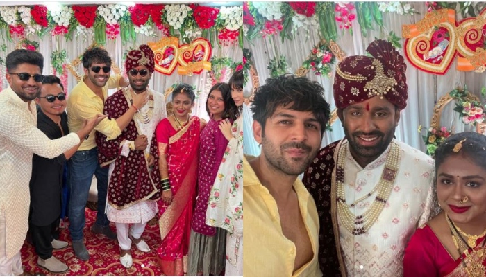 Kartik Aaryan shows up at spotboys wedding, fans react