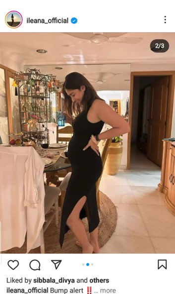 Ileana DCruz treats fans with her baby bump photos