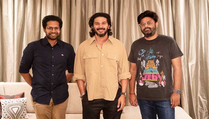 Dulquer Salmaan teases new Telugu film with director Venky Atluri