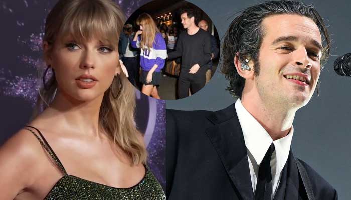 Taylor Swift’s rumored beau Matty Healy fuels romance speculations after rushing to her apartment