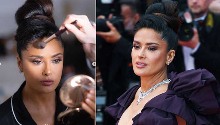 Salma Hayek shares glimpse of her temperature soaring 2023 Cannes look