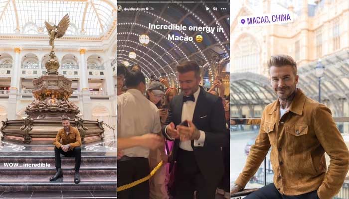David Beckham expresses gratitude to fans in Macau, posts fun glimpse