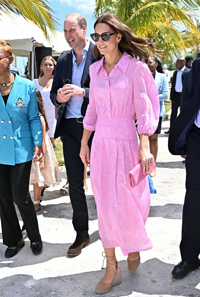 Kate Middleton looks like real-life Barbie in all-shades of pink
