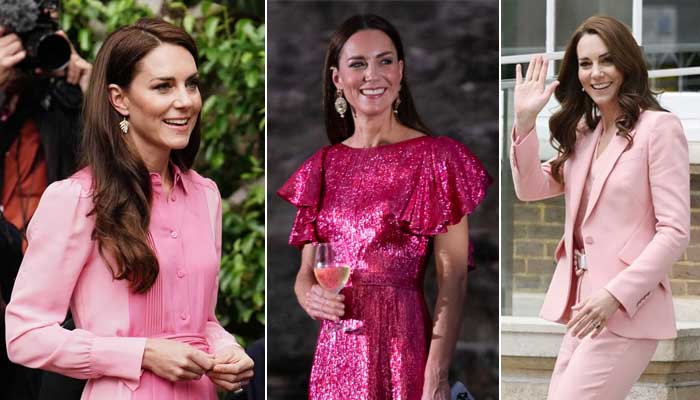 Kate Middleton looks like real-life Barbie in all-shades of pink ...