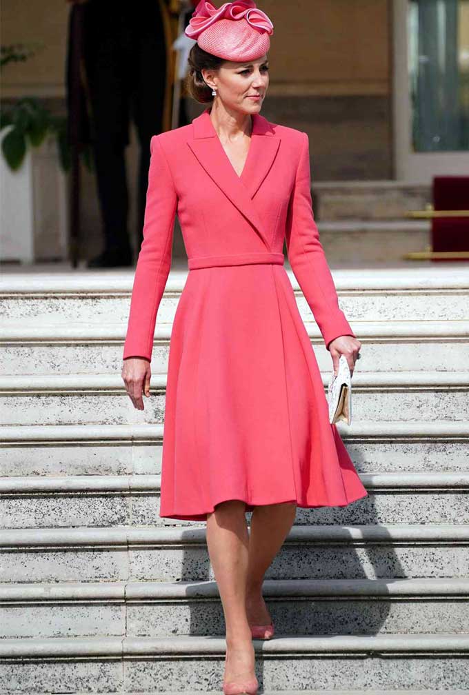Kate Middleton looks like real-life Barbie in all-shades of pink