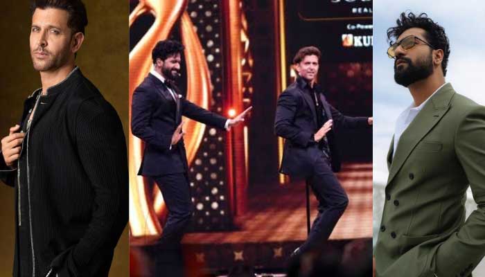 IIFA 2023: Vicky Kaushal follows Hrithik Roshans hook steps on Ek Pal Ka Jeena