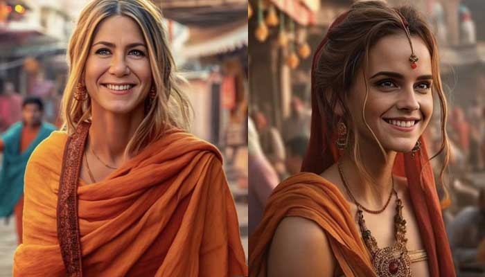 Zendaya, Angelina Jolie and more Hollywood divas stun in AI monks transformation