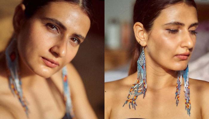 Fatima Sana Shaikh flaunts her favorite earrings in stunning pictures