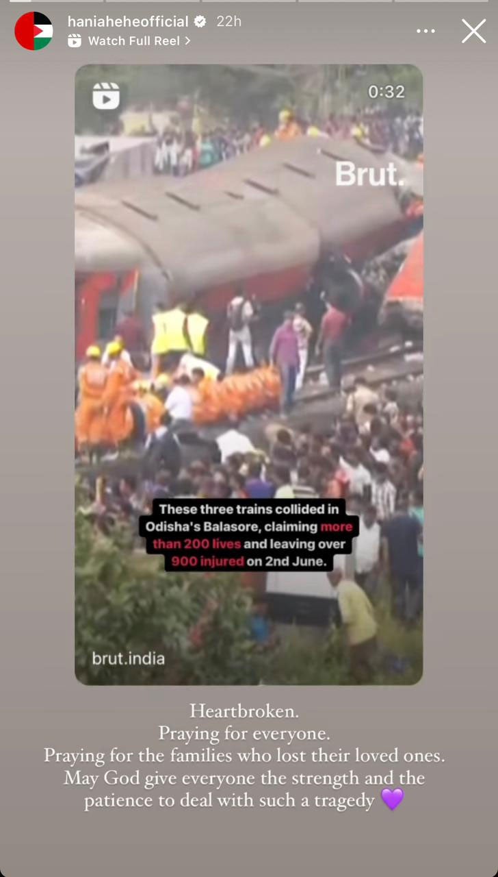 Odisha train collision: Mahira Khan, Hania Amir chant prayers for everyone