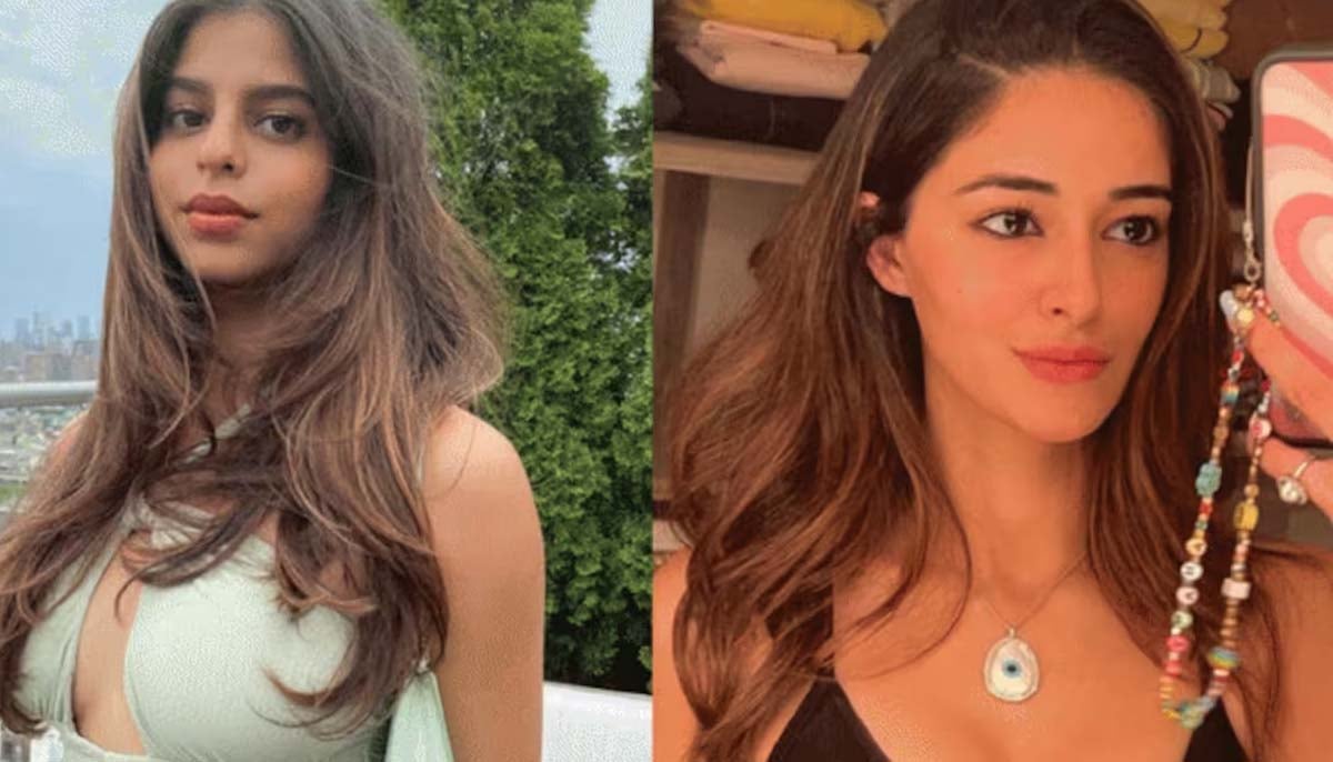 Ananya Panday cant keep calm over Suhana Khans seductive charm