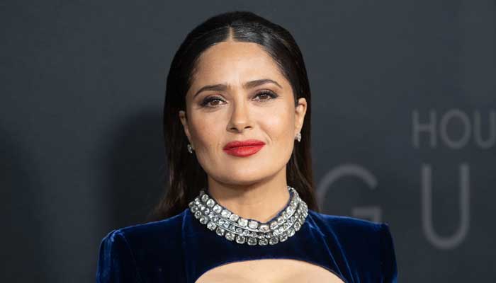 Salma Hayek accentuates her white hair and Wrinkles in new Instagram post