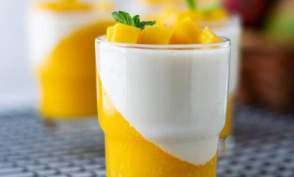 Mango Panna Cotta recipe