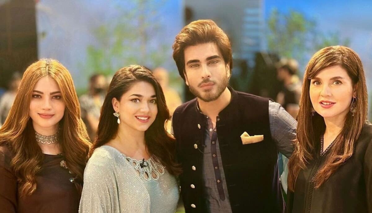 Imran Abbas extends  most profound love to Sanam Jung, Mahnoor Baloch and Neelam Muneer