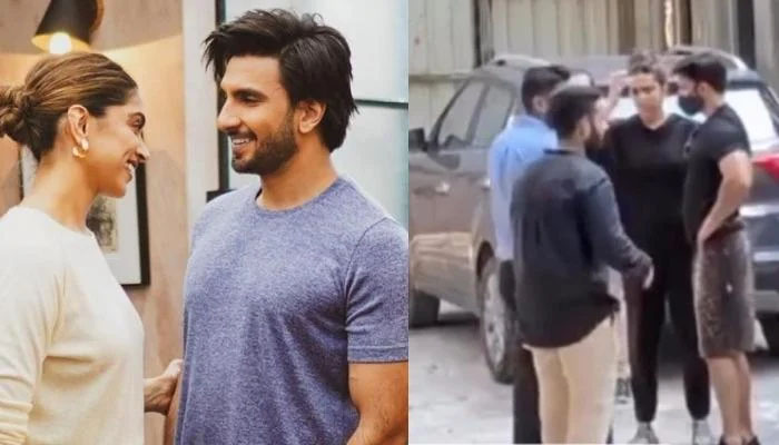 Ranveer Singh, wife Deepika Padukone go viral as they review under-construction home site