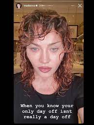 Madonna chops off long hair inches for shaggy mullet