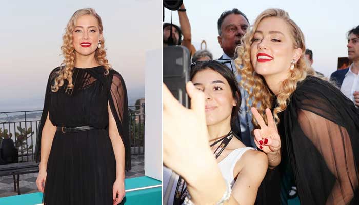 Amber Heard slays red-carpet glam at Taormina Film Festival for ‘In the Fire’ premiere