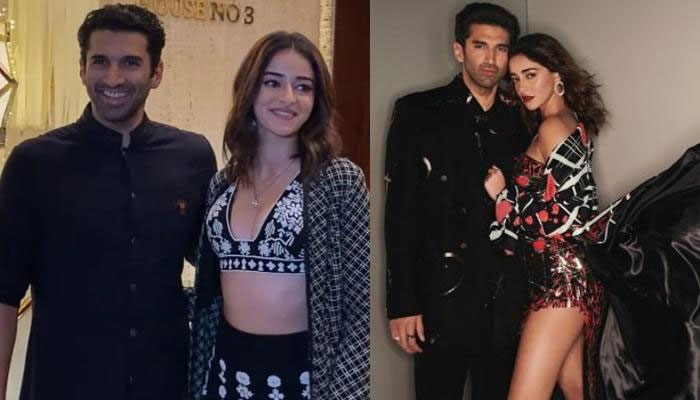 Ananya Panday, Aditya Roy Kapur look 'lost in each other' at a ...