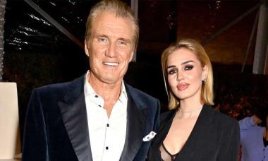 Dolph Lundgren celebrates 'love' as he weds personal trainer Emma Krokdal 
