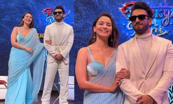 Ranveer Singh, Alia Bhatt’s fun video from 'RARKPK' promotion goes viral: Watch