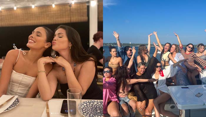 Selena Gomez radiates joy and love with girl gang on Connar Franklins bachelorette trip
