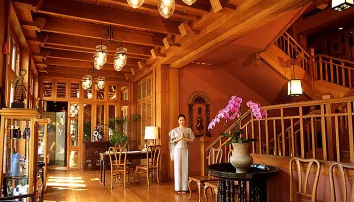 Inside the luxurious spa at Hotel Mandarin Oriental