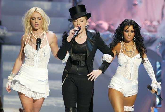 Britney Spears’ iconic collaborations with Elton John, Madonna and more