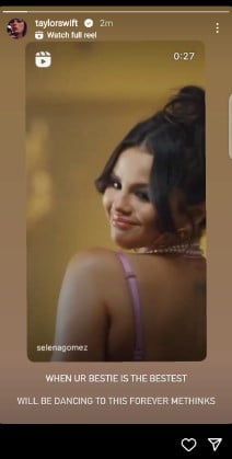 Taylor Swift will be Dancing Forever on bestie Selena Gomezs Single Soon