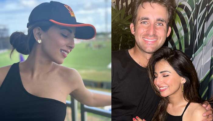 Ushna Shah drops glimpses of her exotic getaway with husband Hamza Amin