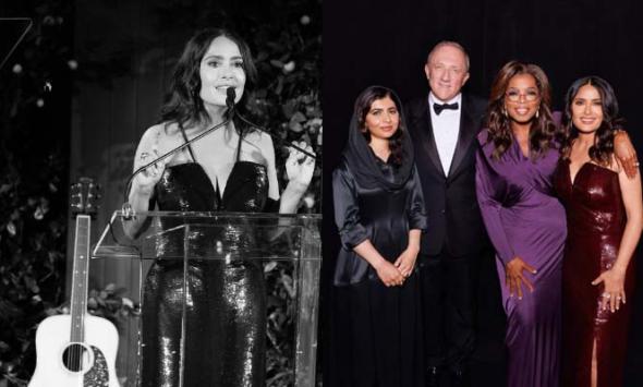 Salma Hayek shines at Kering Foundation's 15th anniversary gala