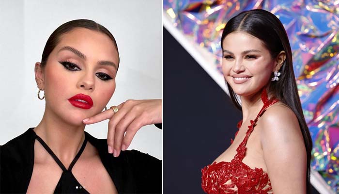 Selena Gomez debuts bold red lips after glam VMAs 2023 appearance