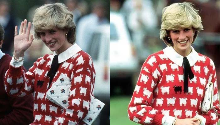 Princess Diana black sheep sweater makes auction history, sells for 1.1 Million dollars