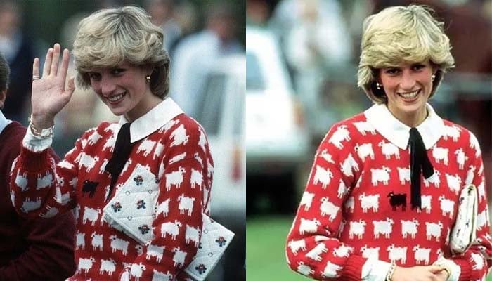 Princess Diana black sheep sweater makes auction history, sells for 1.1 ...