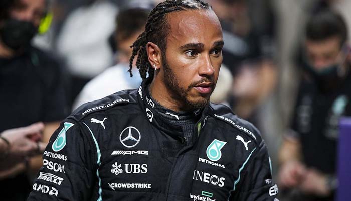 F1 driver Lewis Hamilton shows disappointment on Helmut Marko’s racist remarks