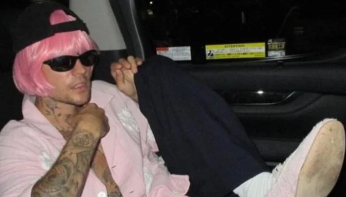 Justin Bieber turns heads in vibrant pink shirt by Pakistani brand during Tokyo tour