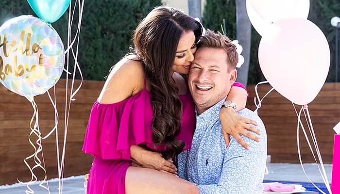 Lee Ryan of Blue announces surprise pregnancy with wife Verity Paris