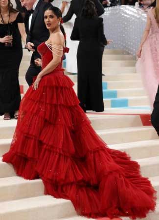Salma Hayek 2023 breathtaking looks from Golden Globes to TIFF Red Carpet