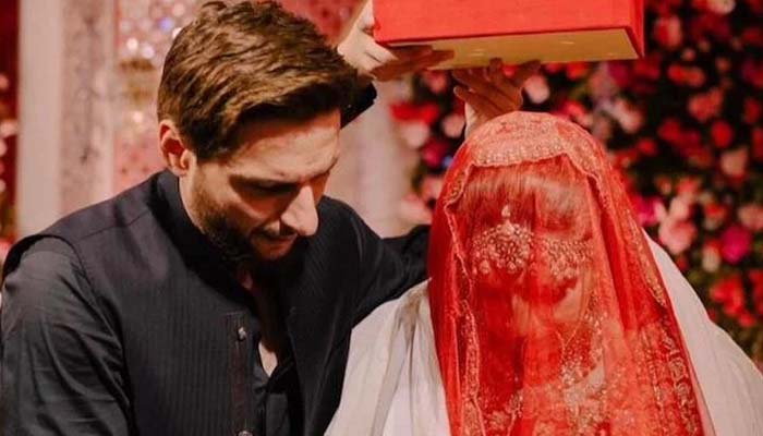Shahid Afridi dedicates touching note to daughter Ansha on her wedding with Shaheen Afridi