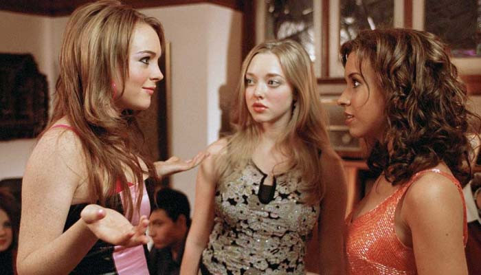 Mean Girls'' Lindsay Lohan, Amanda Seyfried and Lacey Chabert Spotted  Filming Secret Project