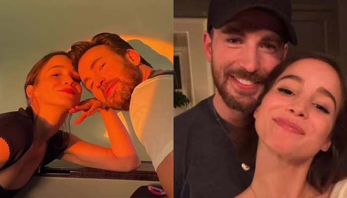 Captain America star Chris Evans first appearance after wedding with Alba Baptista