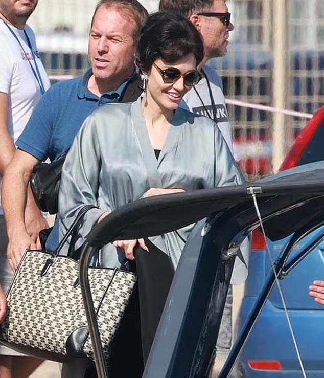 Angelina Jolie channels vintage Hollywood charm as Maria Callas in new ‘Maria’ set pictures