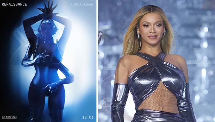 Beyoncé teases futuristic poster of upcoming movie Renaissance: A Film by Beyoncé
